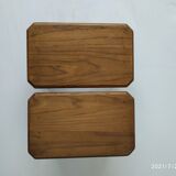 Duo wooden stools