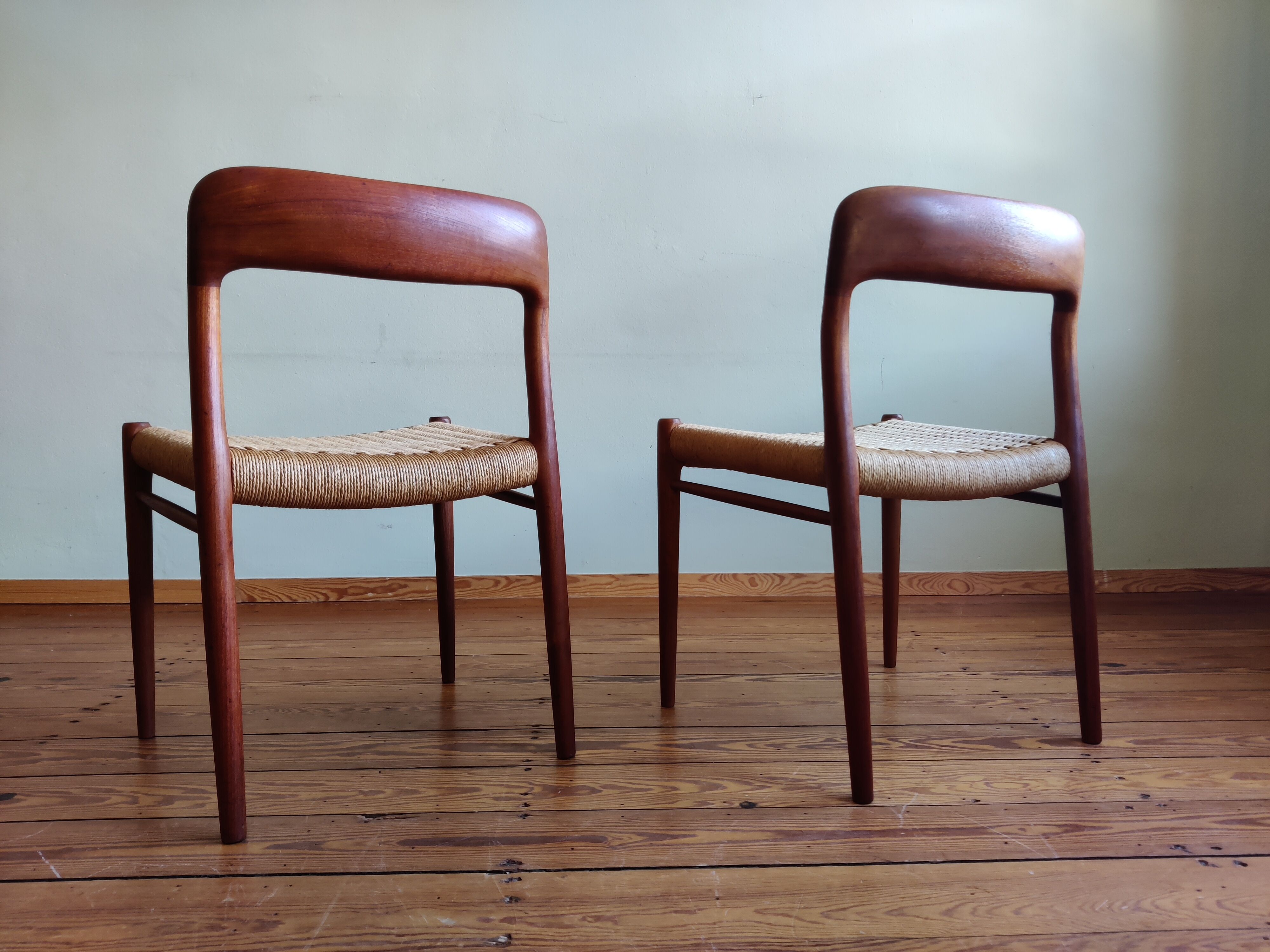 Niels Otto Mølller dining chairs, set of 4