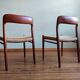 Niels Otto Mølller dining chairs, set of 4