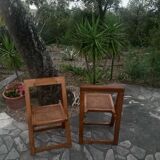 Vintage folding chairs