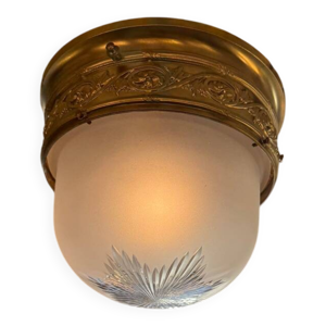 plafonnier en laiton