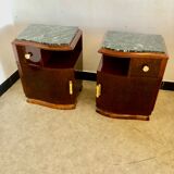 Pair of Art Deco bedside tables