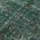 Hand-knotted antique oriental 1970s 154 cm x 237 cm blue carpet