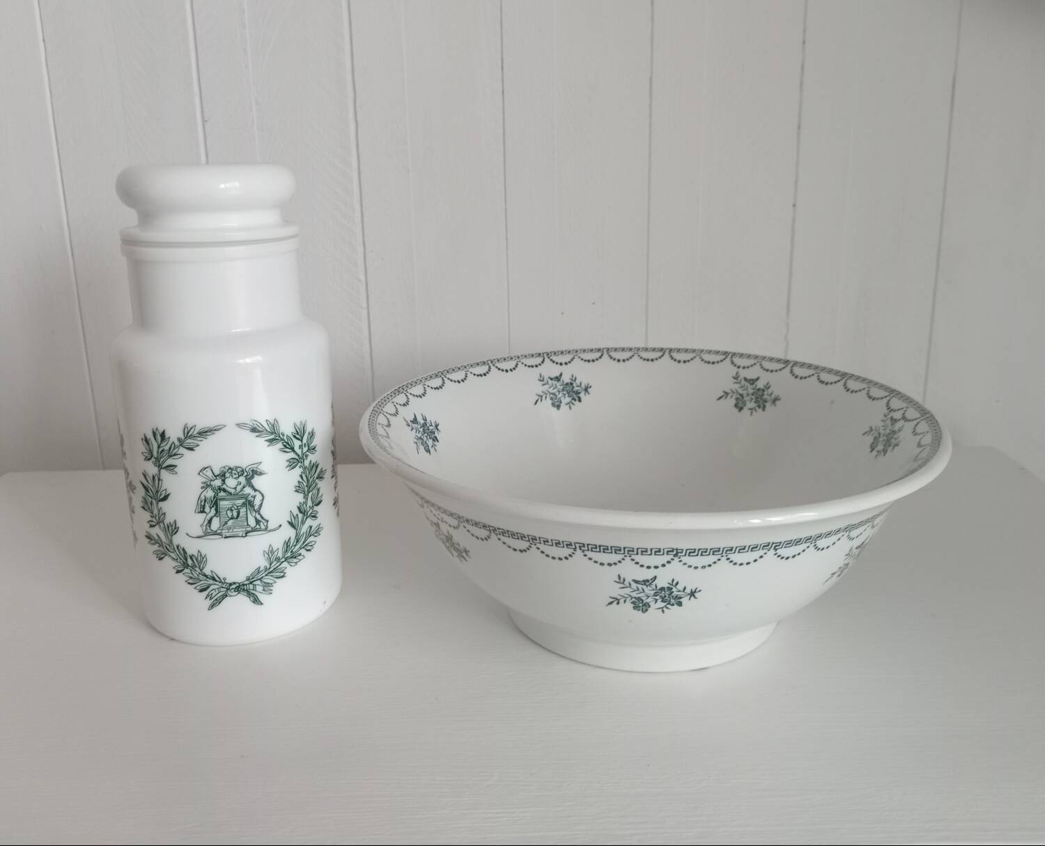 Saladier et pot