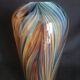 Grand vase balustre en verre de Murano, h - 30 cm.
