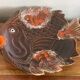 Vallauris style fish plate