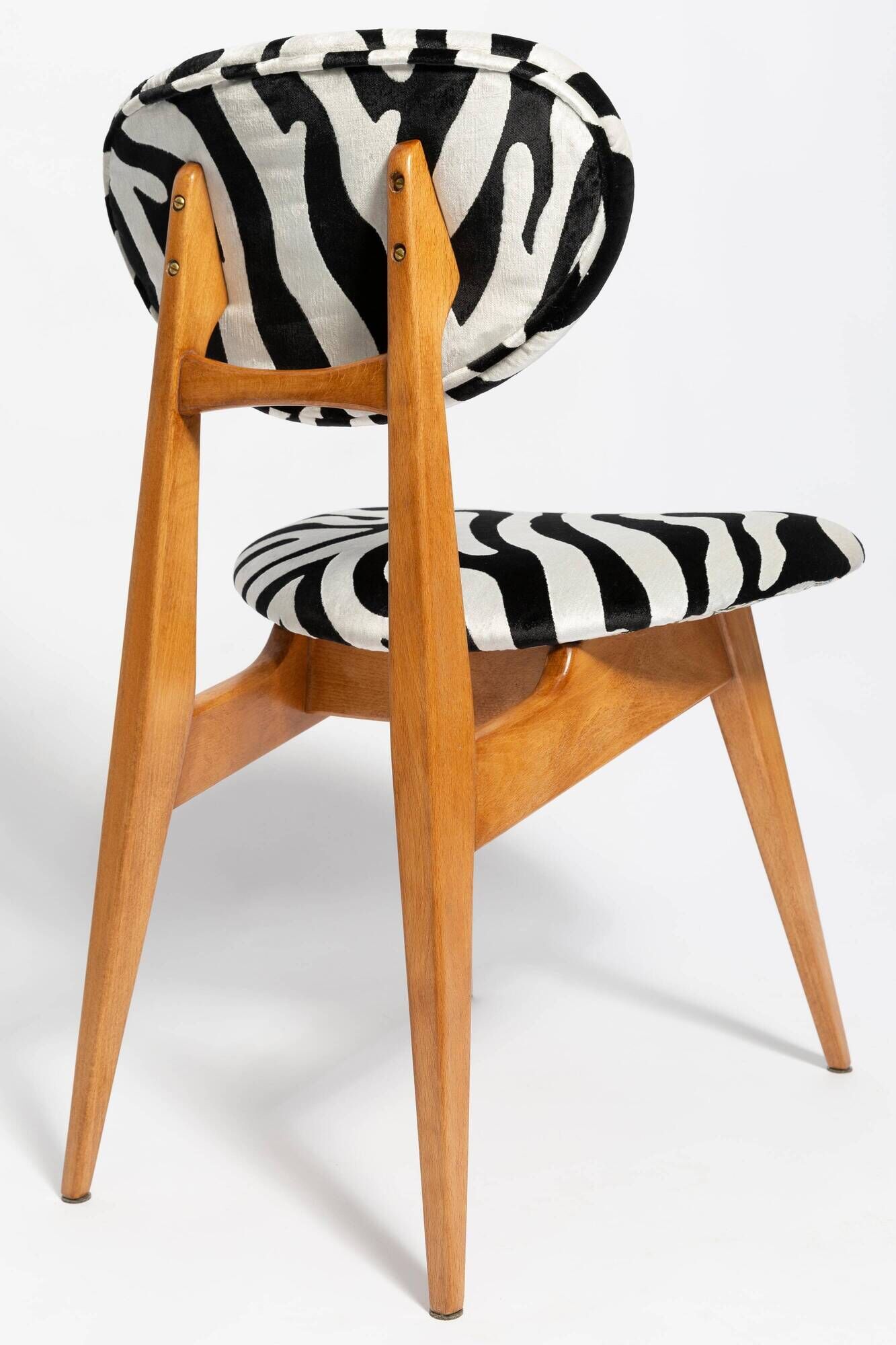 Mid-century zebra chair type 200/128 by Juliusz Kedziorek, Europe, 1960s