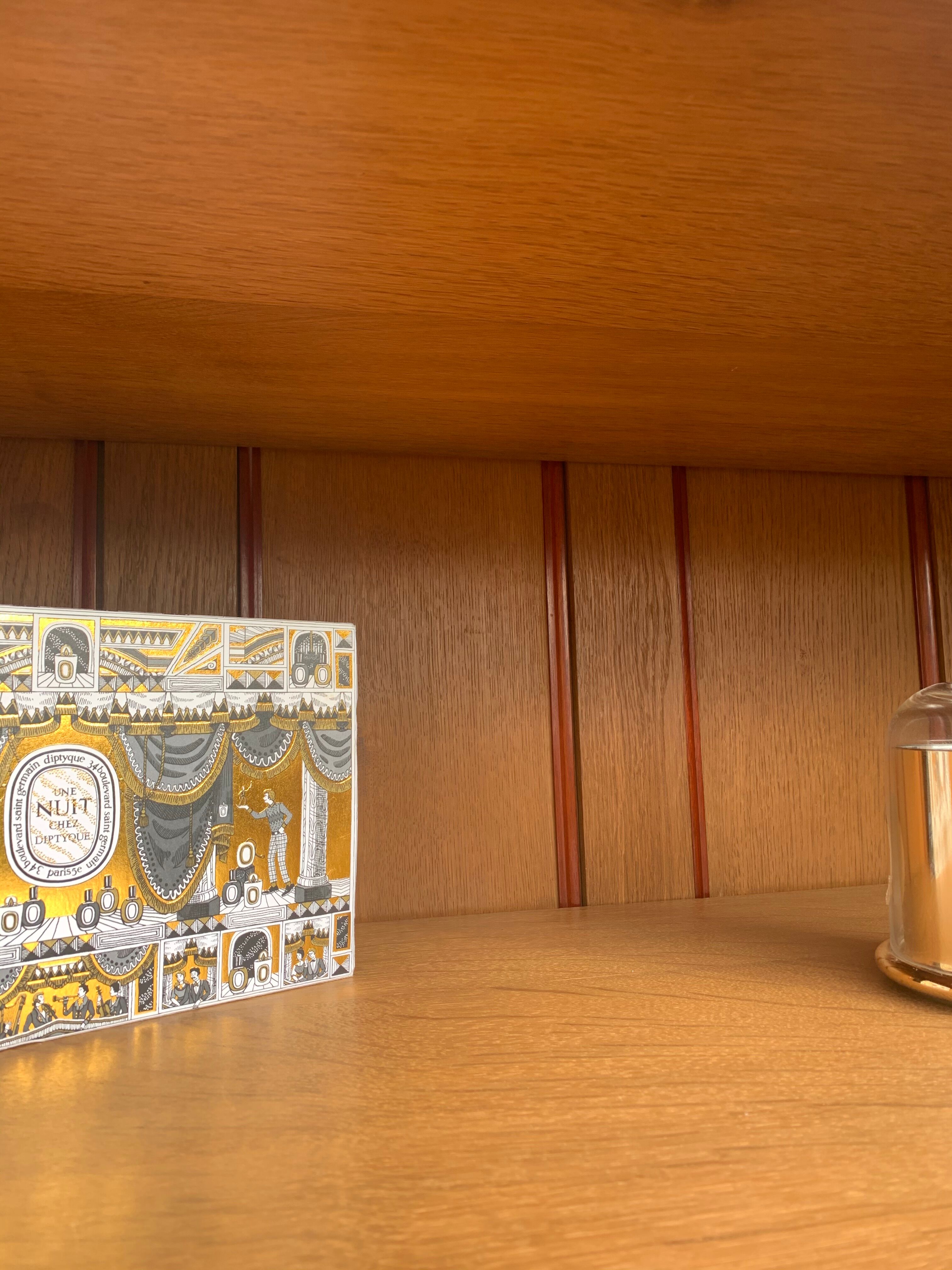 Black notary cabinet