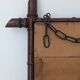 Antique bamboo mirror