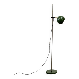 Green floor lamp by HKA Helsingin Kaasuvalo