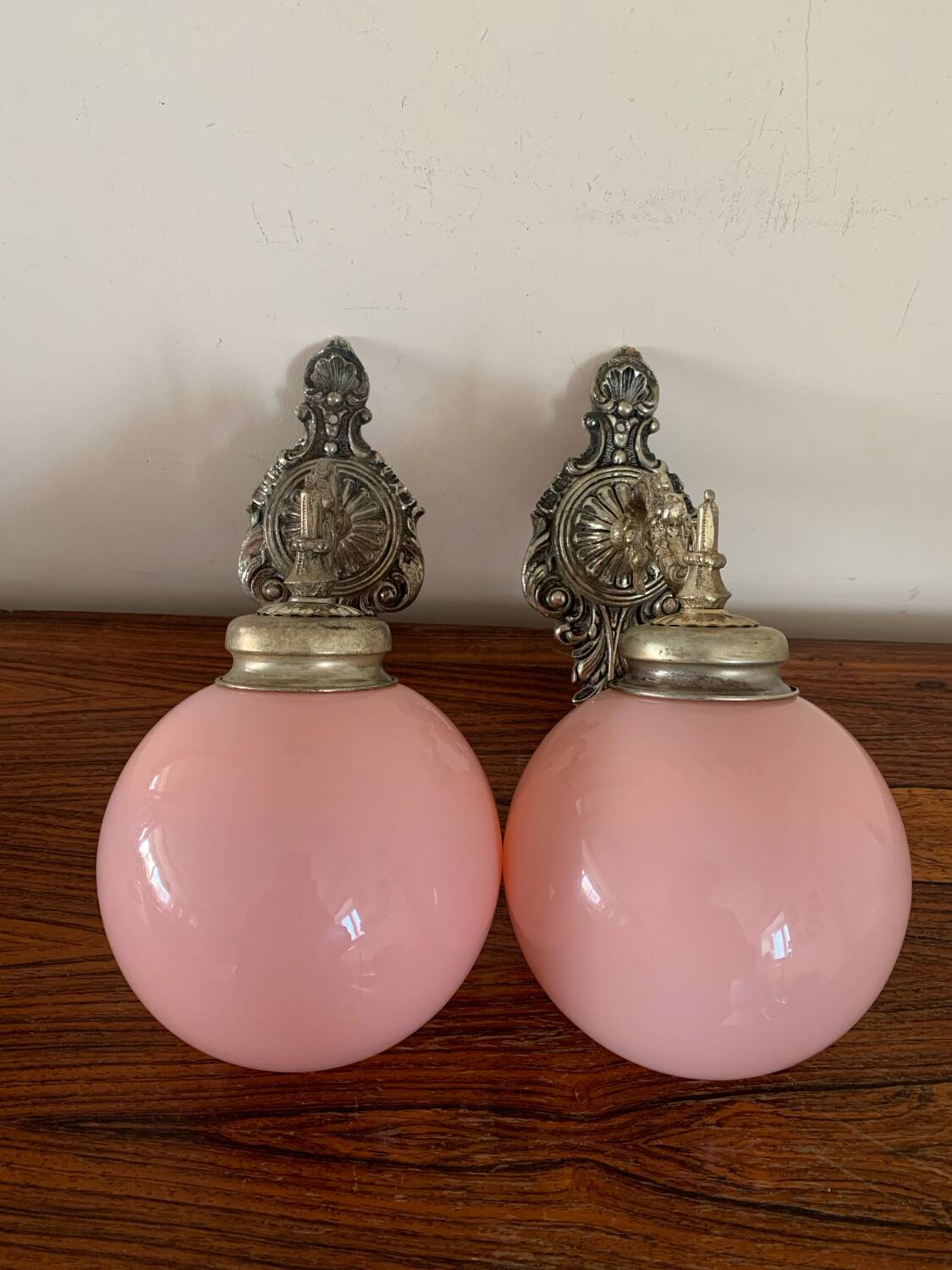 Pair of antique wall sconces