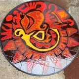 1950s ceramic coffee table