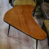 Table basse pied fuseaux 92x72h44  vintage
