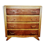 Vintage compass feet chest of drawers