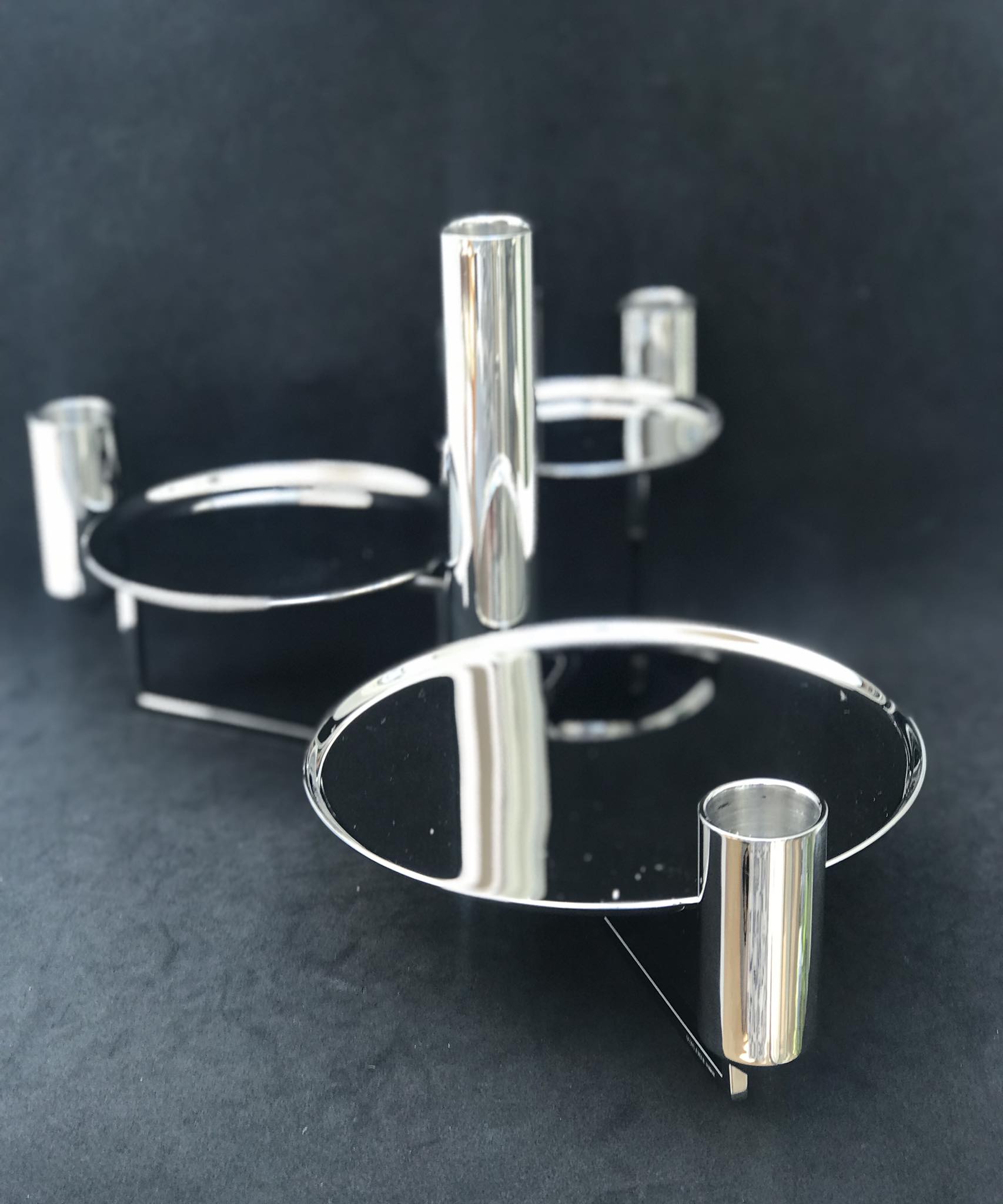 Georg Jensen centerpiece candle holder