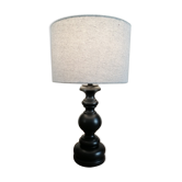 Lampe vintage bois 1980