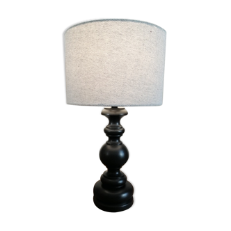 Vintage lamp wood 1980
