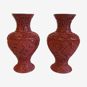 Pair of Chinese vases