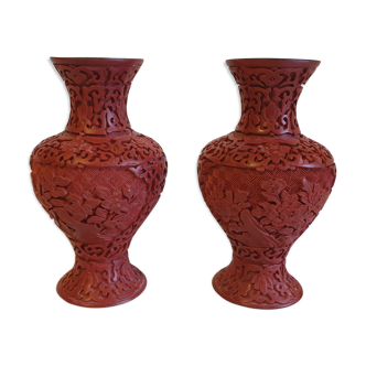Pair of Chinese vases