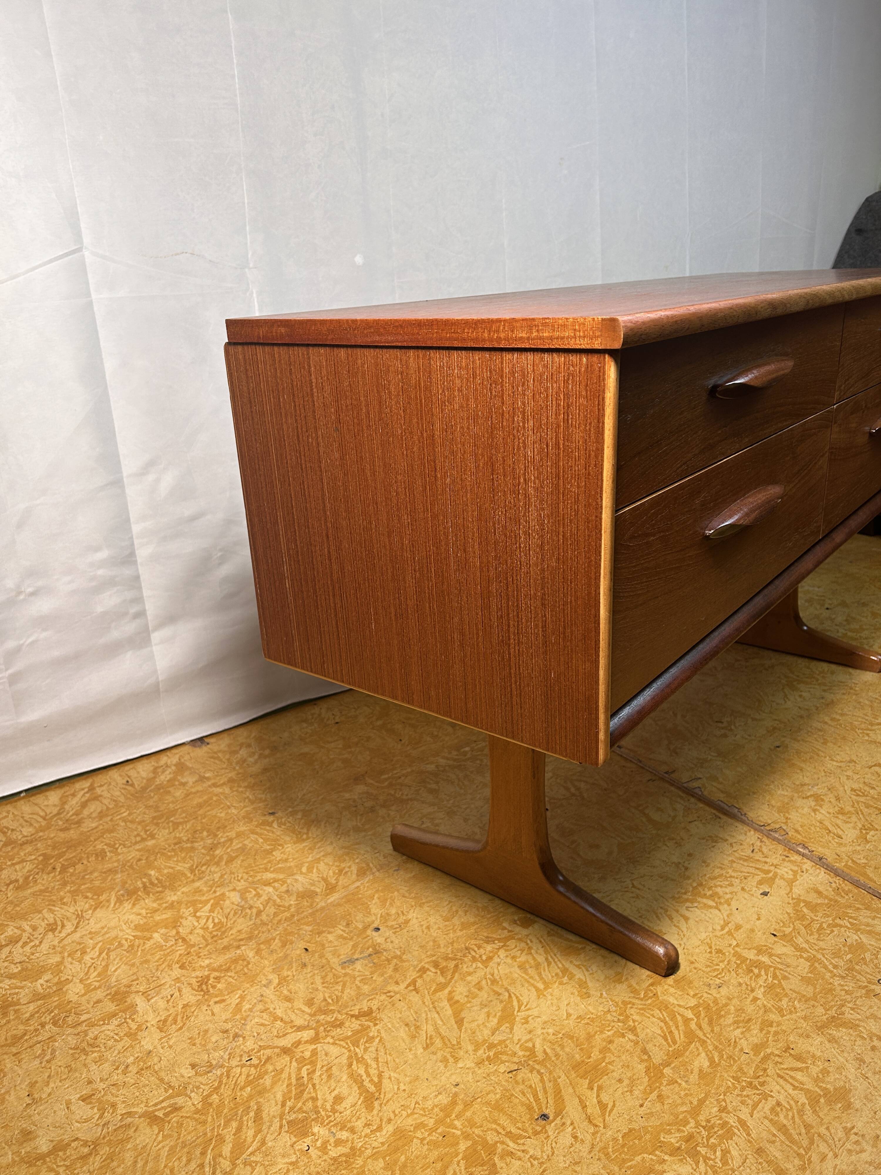 Mid century retro vintage teak small sideboard by Austinsuite 1960