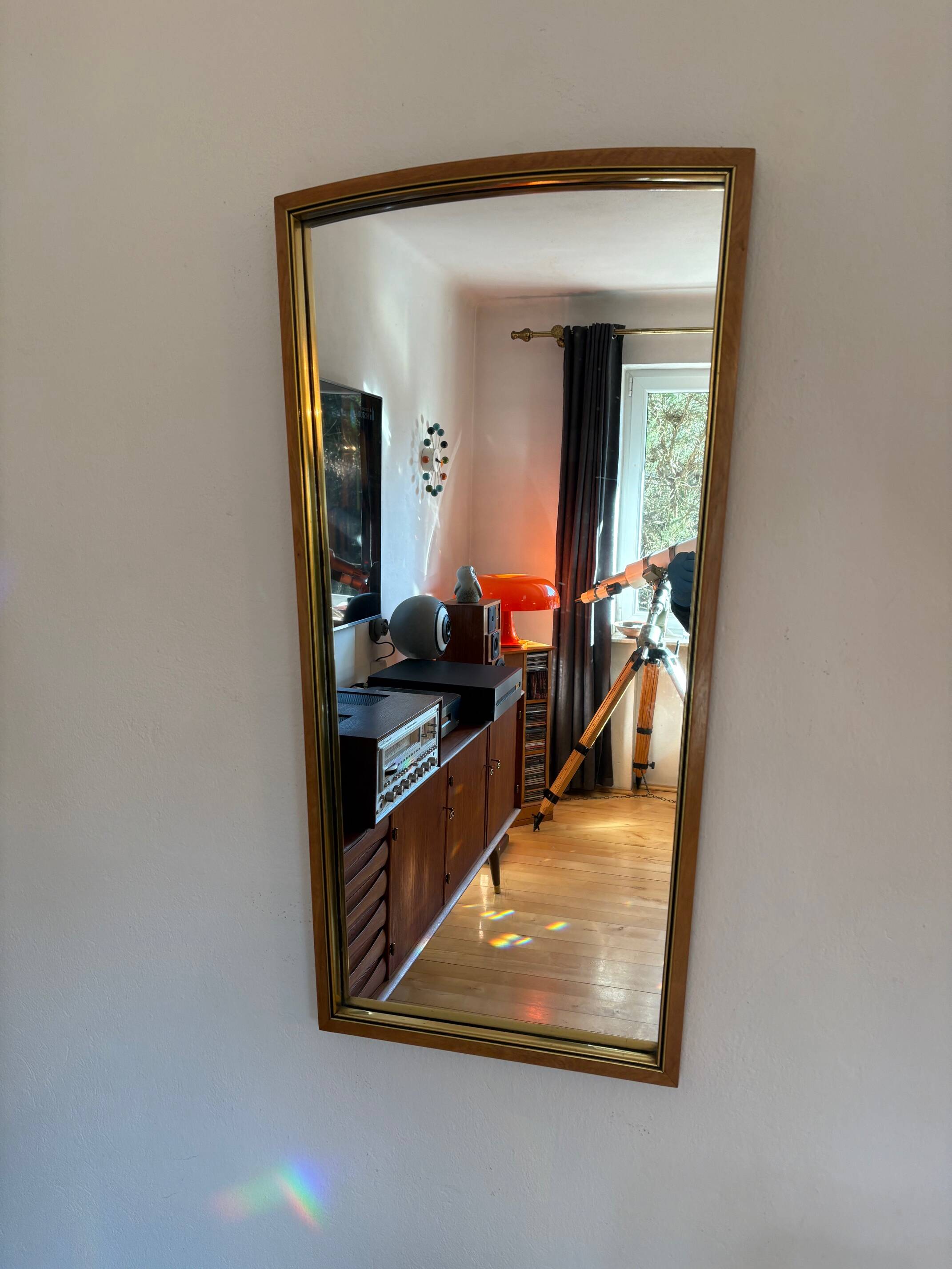 Large mirror, Italy, 1960s