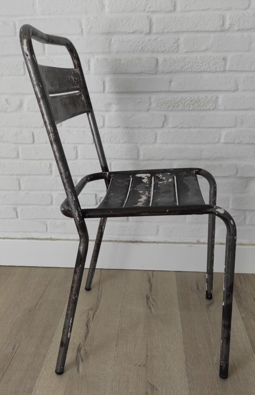 6 Industrial Tolix chairs