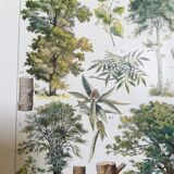 Lithograph on trees from 1928 "linden"