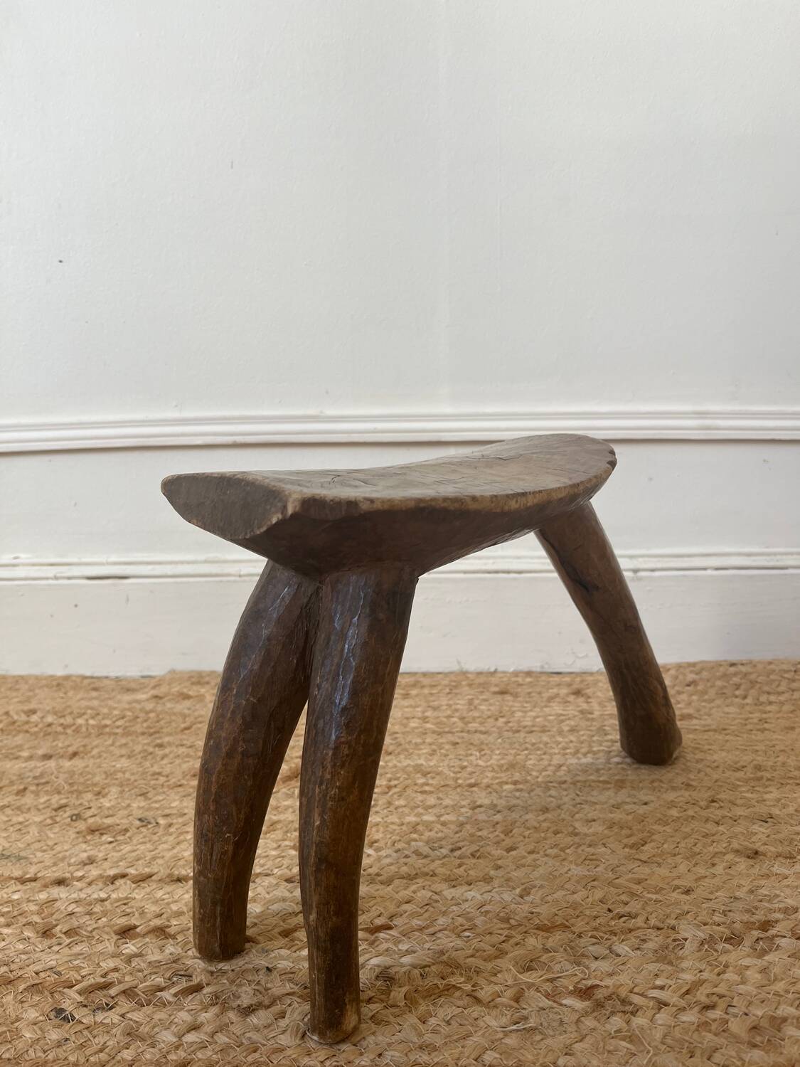 Lobi tripod stool from Burkina Faso