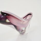 Mid-century Glass Bowl,designed Josef Hospodka for Chribska,1960's.