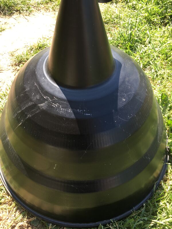 Lustre design industriel cloche Habitat