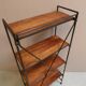 Vintage open bookcase