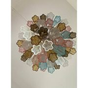 Contemporary Modern "Tronco" Murano Glass Sputnik Chandelier Venini Style