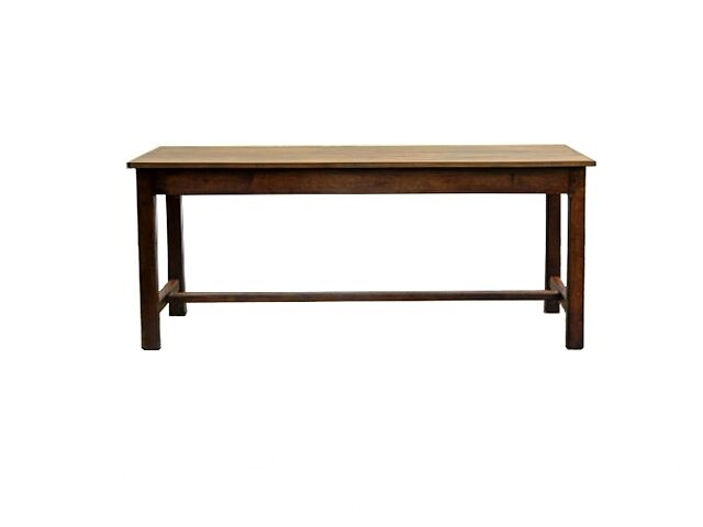 Solid oak farm table circa 1960