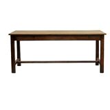 Solid oak farm table circa 1960