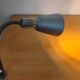 Lampe a pince réglable gris argenté vintage 90's