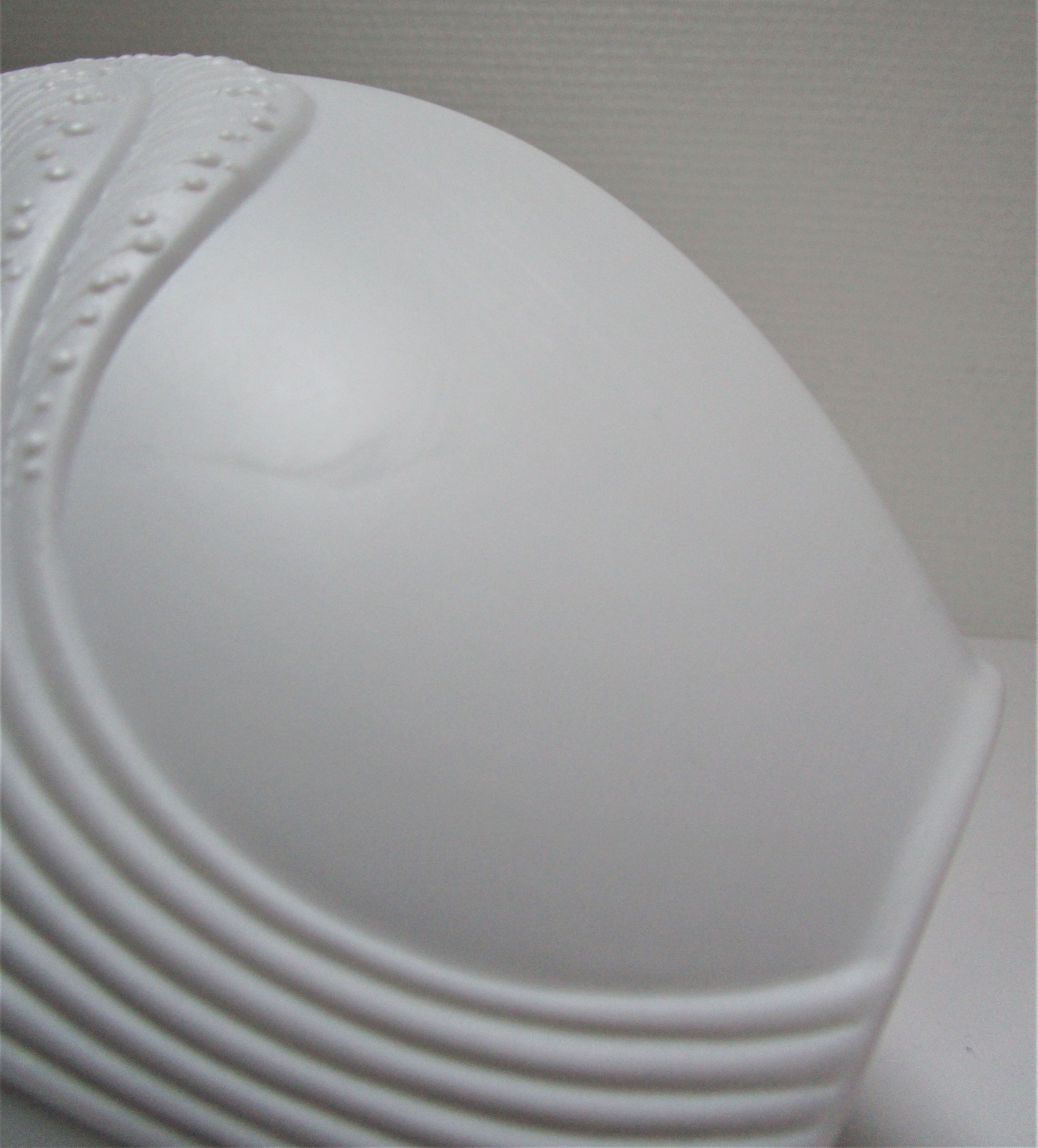 Porcelain vase biscuit Manfred Frey for AK Kaiser vegetable decoration