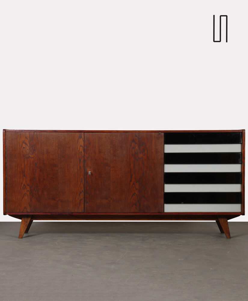 Sideboard by Jiroutek for Interier Praha, model U-460, 1960