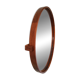 Scandinavian wall mirror in teak - luxury