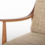Fd144 Easy Chairs in Oak and Teak by Peter Hvidt & Orla Mølgaard-Nielsen for France & Daverkosen