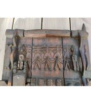 Grain loft door DOGON MALI sculpture African Art