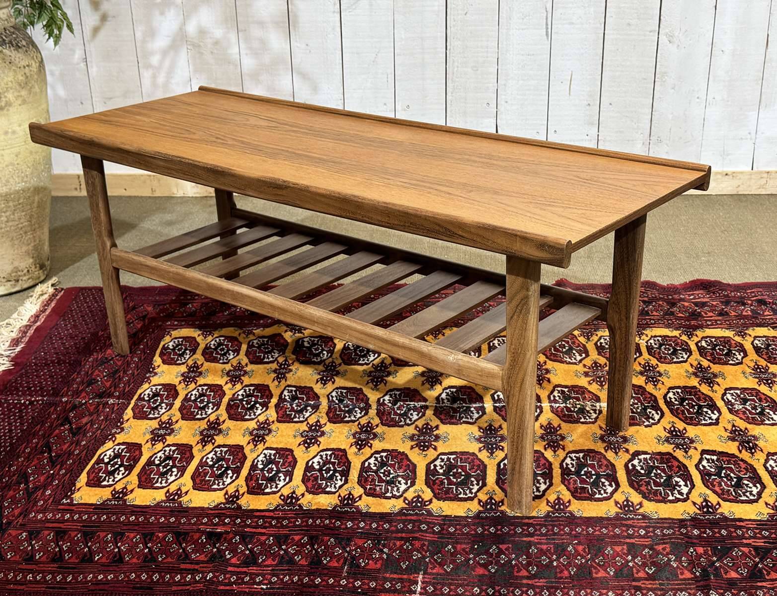Teak coffee table from the 1970s.