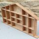 Etagère vintage murale "maison"