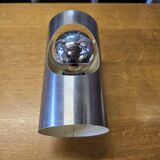 Pipe wall lamp by Oxar in aluminum from the 70s