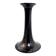 Vase en verre Theresienthal noir et or 1970