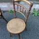 Paire de chaises de café bistrot viennoise par L. & H. Cambier Frères bois courbé belgique