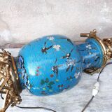 Chinese cloisonné enamel vase, China, late 19th century