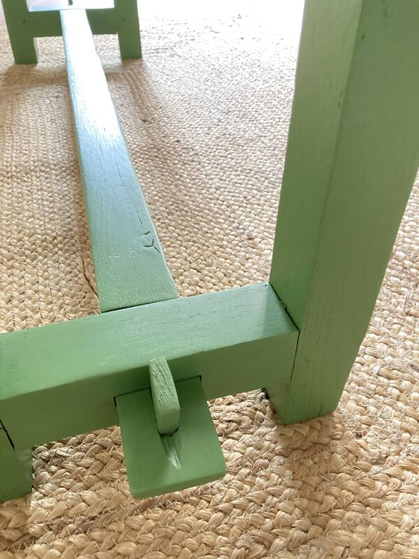 Banc ancien en bois massif