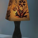 Stone & resin lamp 1970