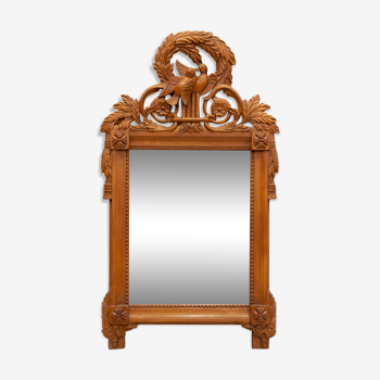 Miroir normand de style Louis XVI début XXème 39x77cm