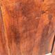 Old rustic farmhouse cabinet in fruit wood